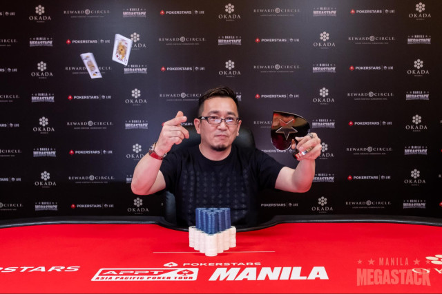 Manila Megastack 22: Ryo Takekawa Wins PHP 500K GTD
